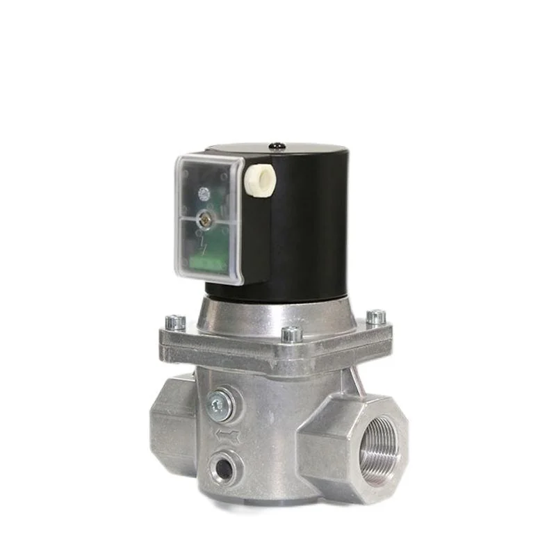 High Quality Aluminum Material Natural Gas Solenoid Safety Valve Electrically Fast Closing Solenoid Valve