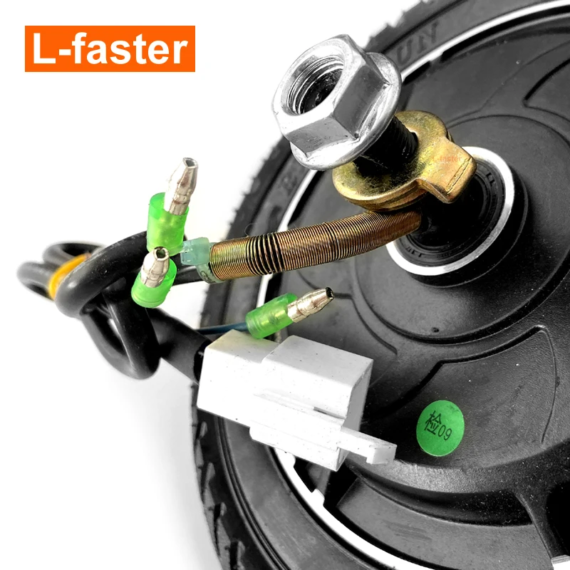 DIY 8 inch electric scooter brushless hub drum brake motor wheel kit