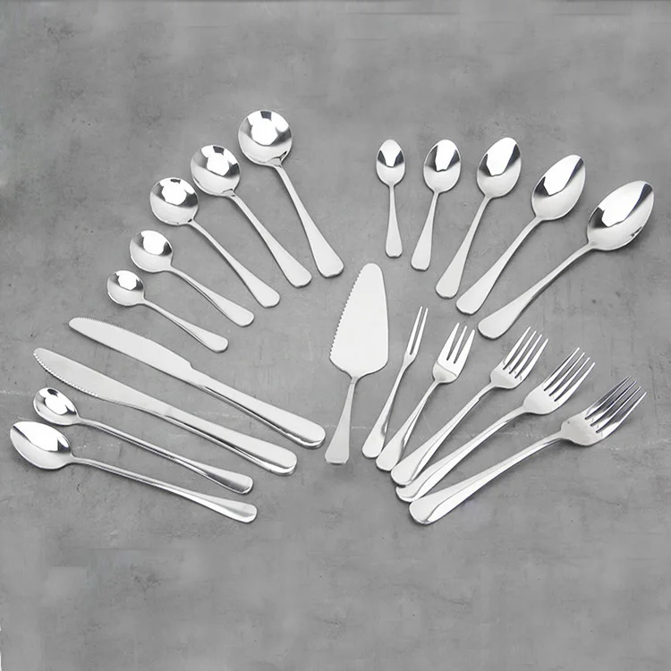 
Stainless steel cutlery knife/fork/spoon set 