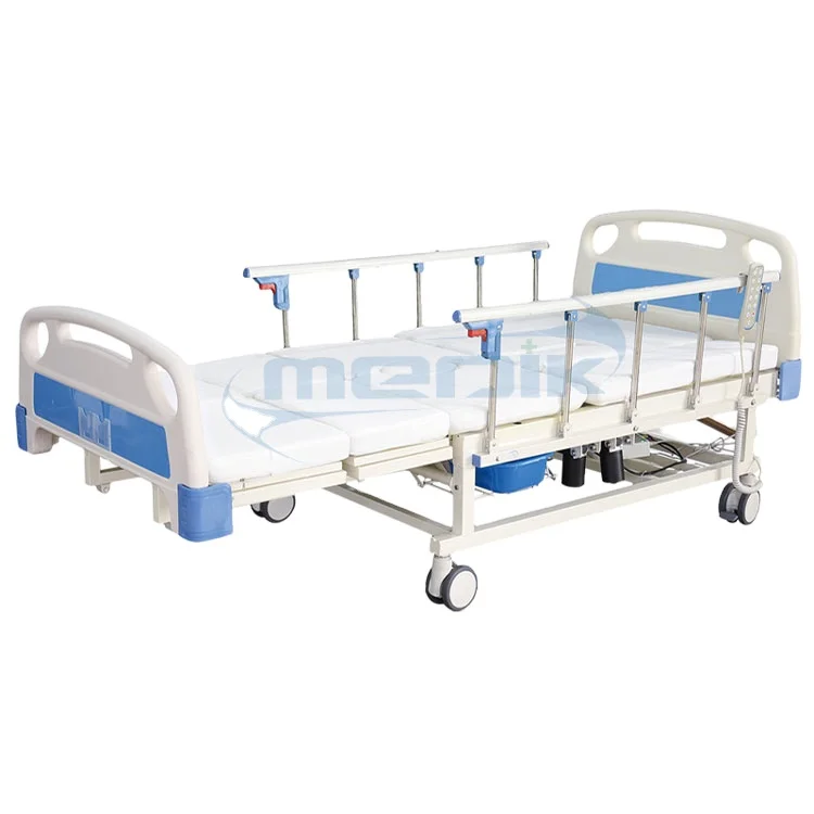Cheap Disabled Elderly Electric Chair Medical Clinic Nursing Paralysis Patient Hospital Bed for Paralyzed with Toilet Potty-hole
