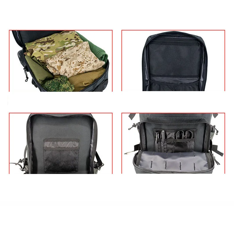 Multiple pockets and compartments for organization Spring outing backpack