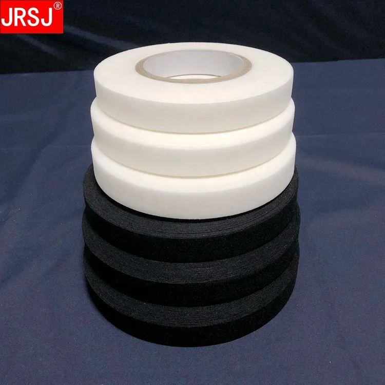 China supplier black white color hot air waterproof stretchy welding seam sealing tape for elastic garment
