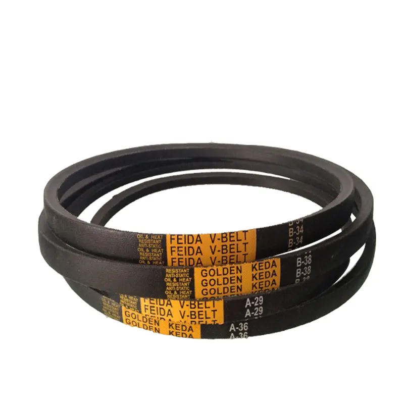 Wrapped V Belt A B C D Z Type classic V belt High Quality Transmission Belts factory
