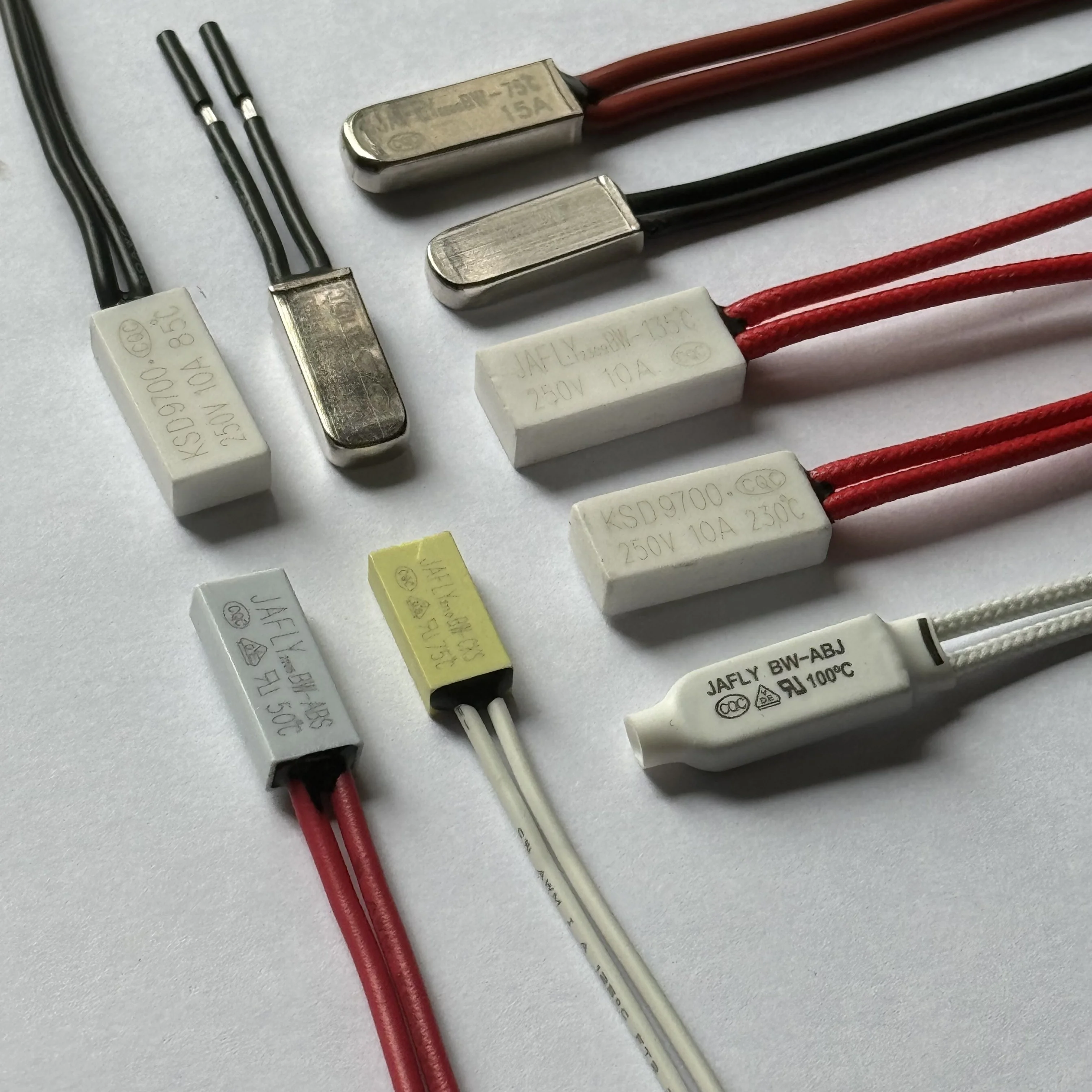 Thermal Overload Protector Bimetal Thermal Cutoff Switch Temperature Limit Switch