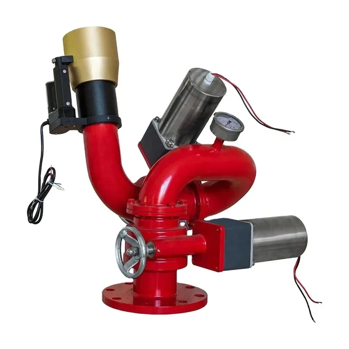 Angguang Fire DC Spray  Remote Control Fire Cannon High Quality Water Dual Fire Monitor