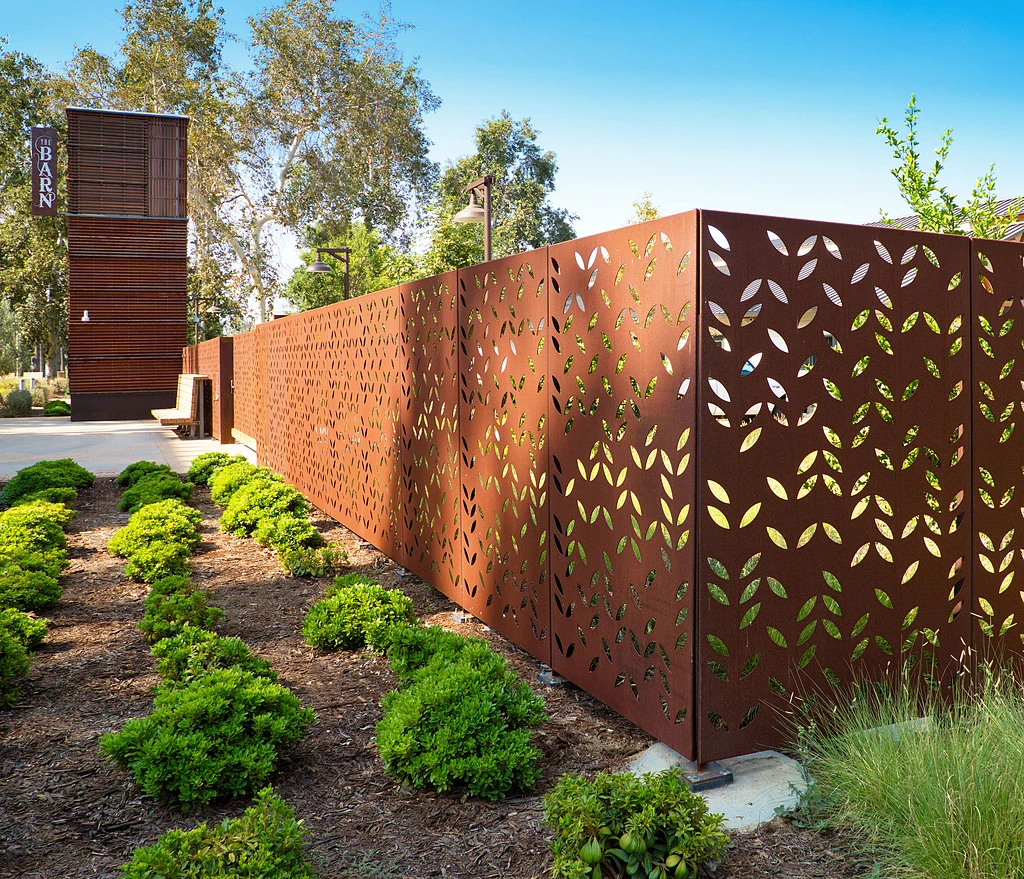 Maybach Modern Cheap Outdoor Steel Aluminum Aluminium Privacy Metal Fence Panels Prices For Sale