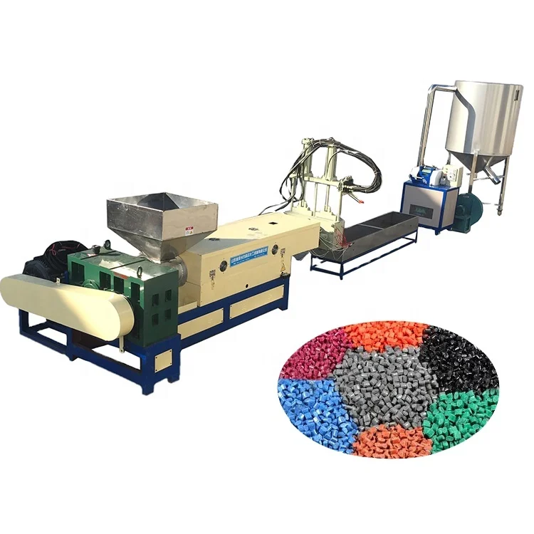 Pp Pe Ldpl Granules Machine Waste Pellets Making Machines Recycler Scrap Pelletizing Granule Plastic Recycling Film Granules