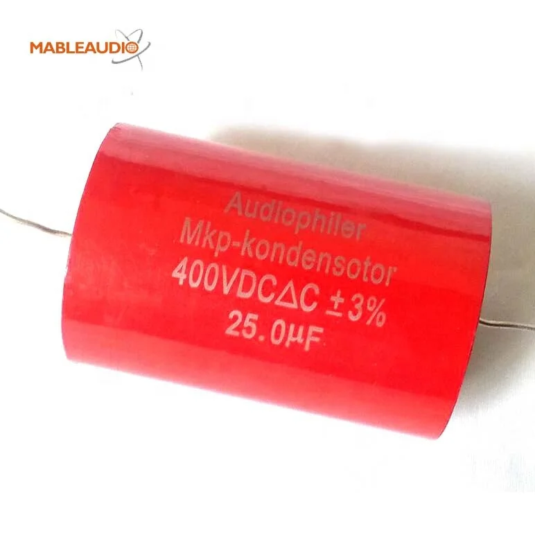 MACM0032 400V 25 мкФ большой размер MKP audiophiler осевой аудио HIFI конденсатор
