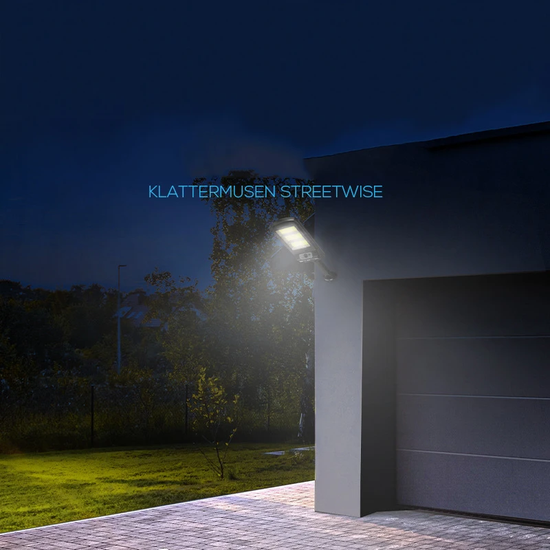 IP67 solar panel street lights powered lighting pole lamp for garden