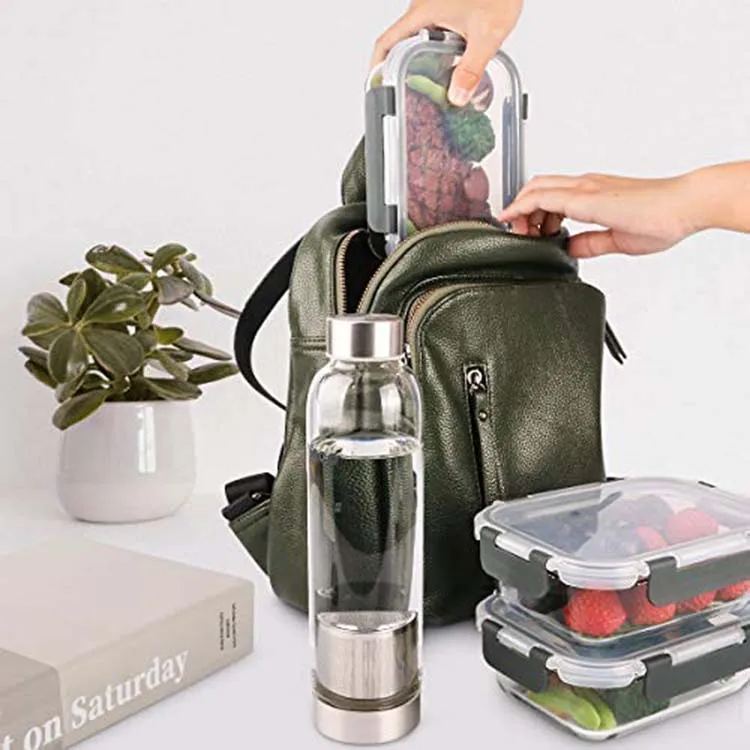 New product glass food storage container kitchen food storage airtight food storage container