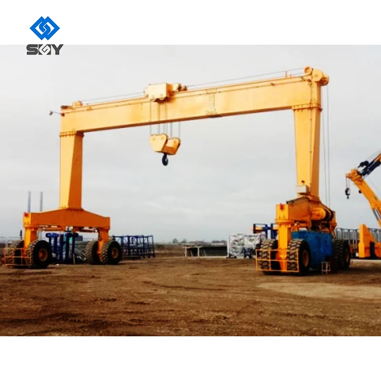 Material Handling Crane Straddle Carrier Single girder Lift hydraulic Electric Straddle Carriers For Indoor/Outdoor