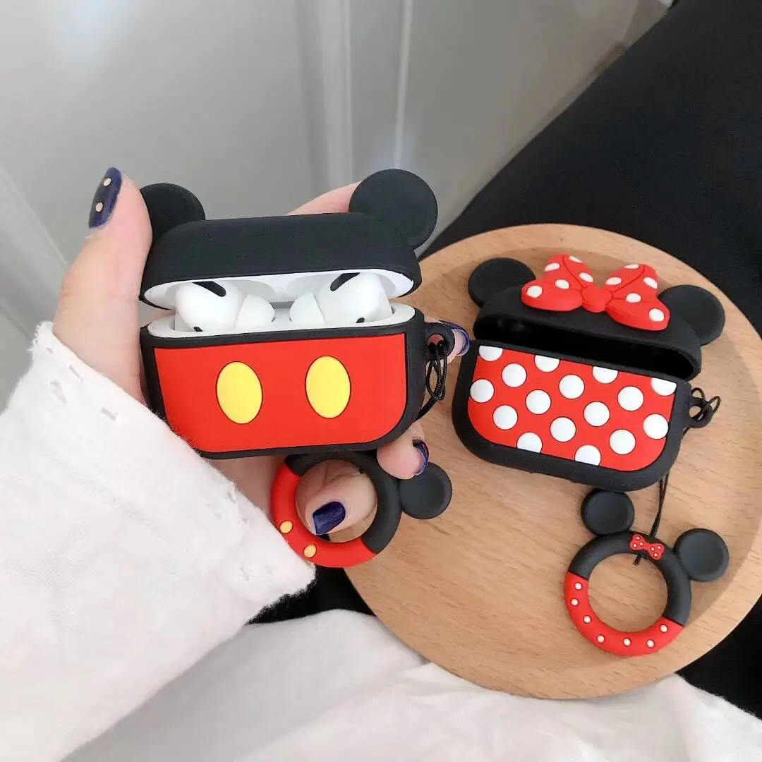  Лидер продаж Amazon защитные наушники для Микки и Минни Маус Дисней Airpod чехол