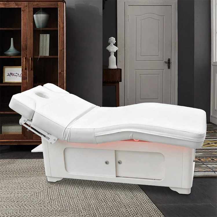 Spa Table Facial Cosmetic Electric Bed Massage