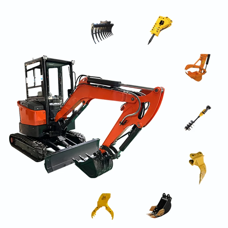cheap price multi functional engineering small excavator hydraulic 2800kg 3000kg small digger