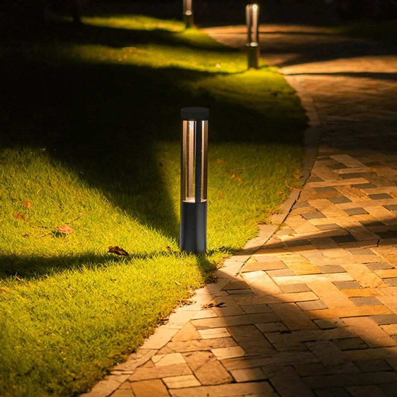 ZhongShan path bollard light modern suppliers hot sale modern antique warm light outdoor  waterproof ip54 led garden light