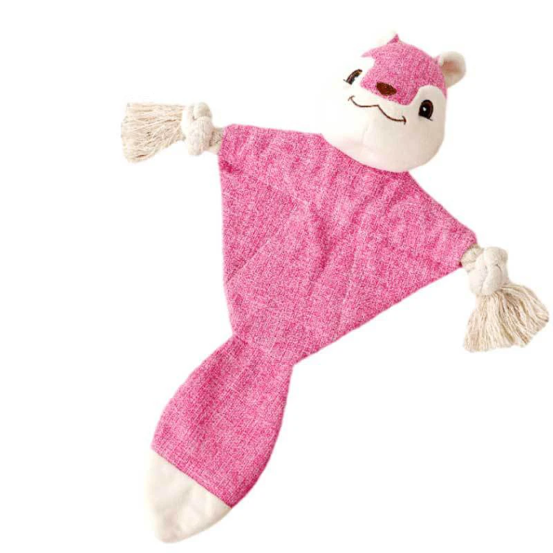 2022 New Funny Cute Beer Can Squeaky Snowman Interactive Stuffed Dog Chri Pet Plush Toy