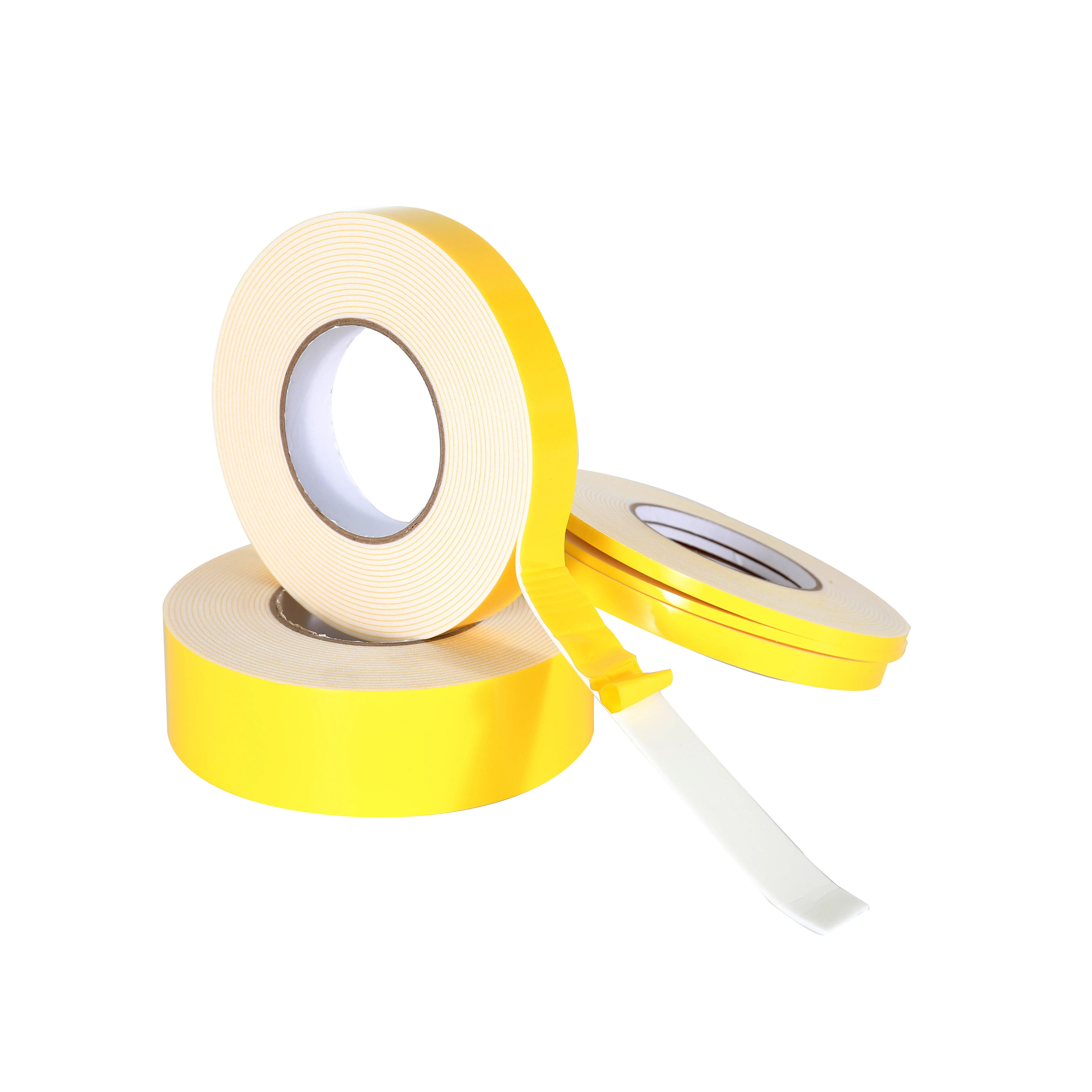 Competitive Price Solvent Base Jumbo Roll Double Side Adhesive Tape PE Foam Tape