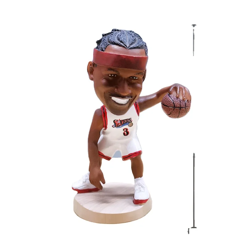 Professional Bobble Head Manufacturer Breaking Bad Resin Basketball Player Bobbleheads