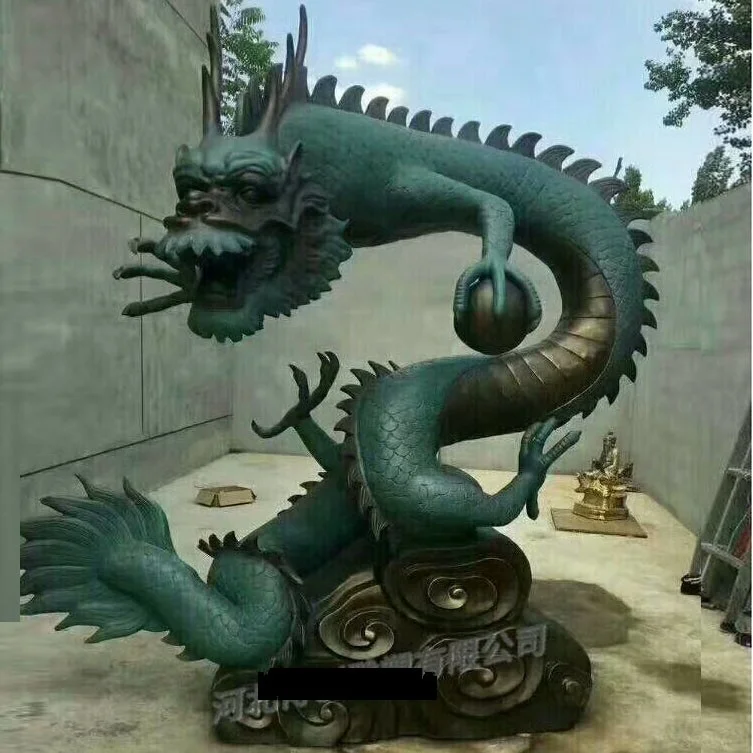 hot casting bronze dragon chino statue sculpture for sale