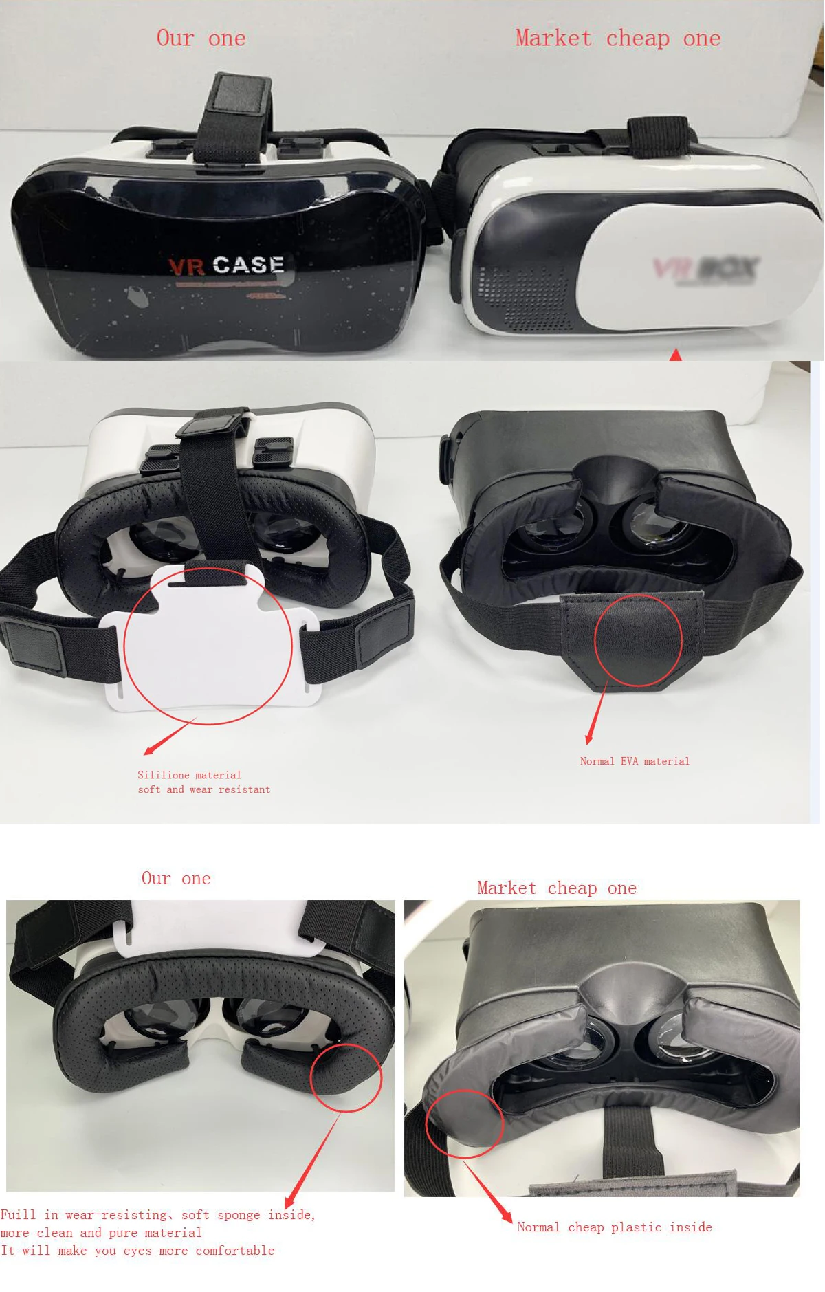 2020 Oem Vr Case 5 Plus гарнитура 3d очки с пультом дистанционного