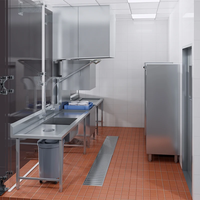 Custom Commercial Professional Whole kitchen solution Design Standardization Automation Restaurant Kitchen Equipment