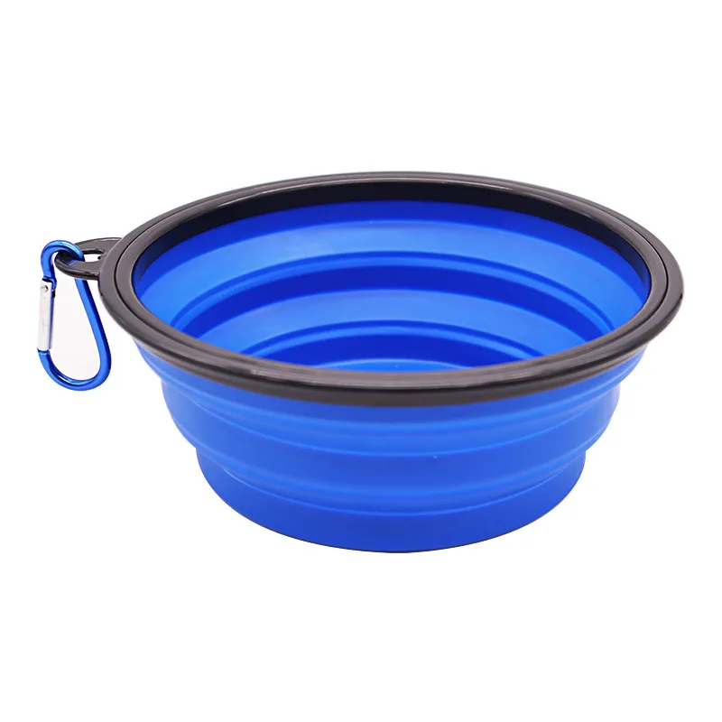 OEM Portable Pet Feeding Watering Dish,Pet Collapsible Bowls M-548