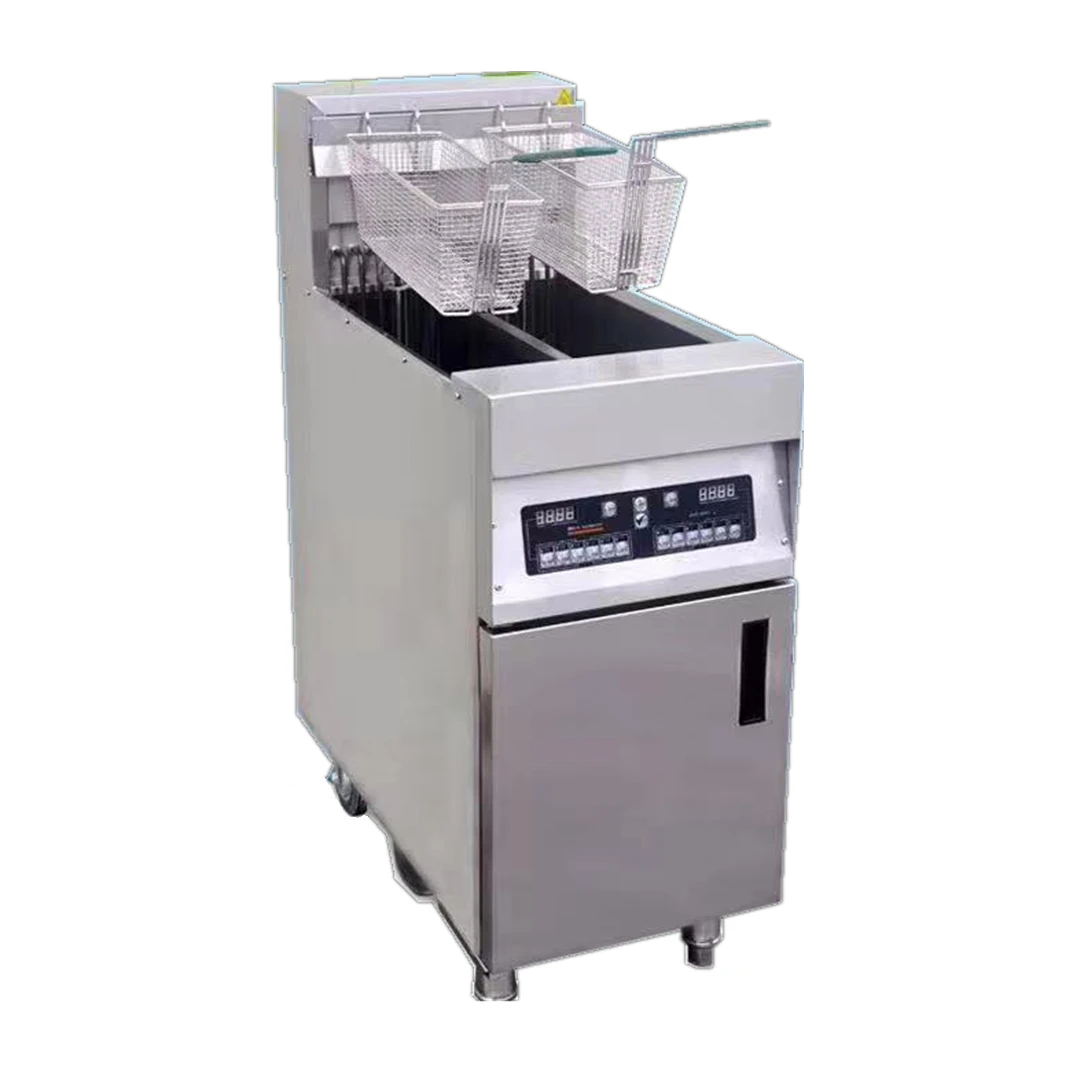Restaurant Equipment 28L Electric Fryer HGL-101 Vertical single tank electric fryer Donut Fryer