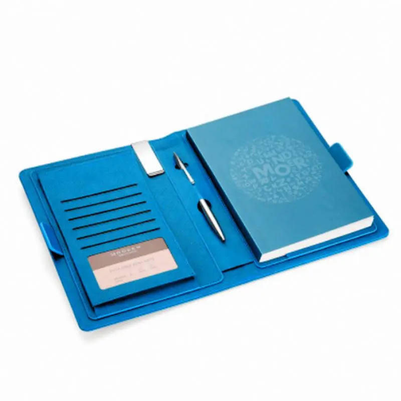 Factory Soft Real Leather, A6 Leather Notebook Cover Daily Planner With Card Slots/
