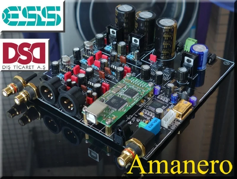  Декодер BRZHIFI DC-200 ES9038PRO DAC от alanero USB интерфейс CSR8675 5 0 с дистанционным