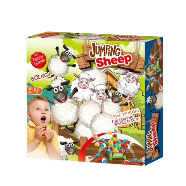Educational toys Crazy Jumping Sheep Game 2 Player Desktop Game Set Multiplayer Competition Funny Party Toy With Friend Kids