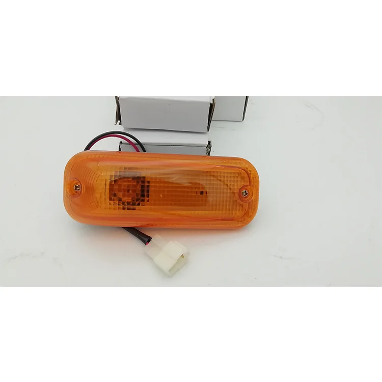 СВЕТОДИОД, пластиковый материал янтарный цвет Led автобус прицеп боковые габаритные огни