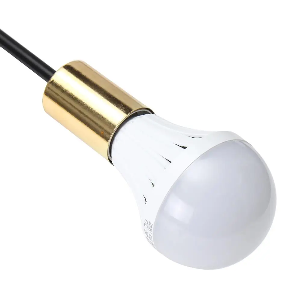 Ceiling Light Chandelier black Lamp 10 Light E27 Light Socket Black for Living Room Bedroom Dining Room Balcony  Shop Bar