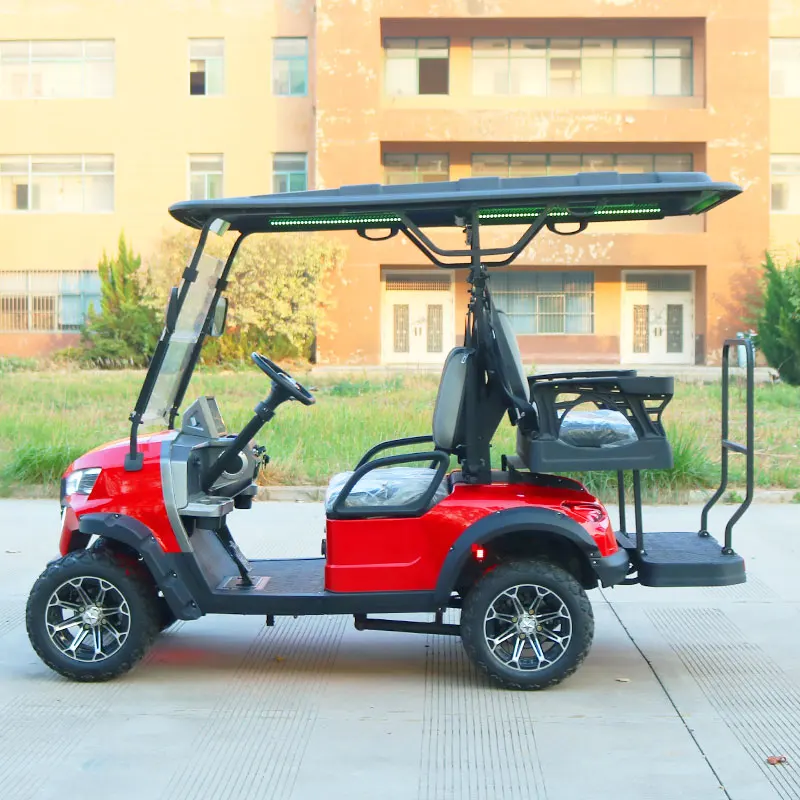 Classic Motorcycles Vehicle Golf Trolley Lithium Battery 4 Seater Golf Cart For Sale