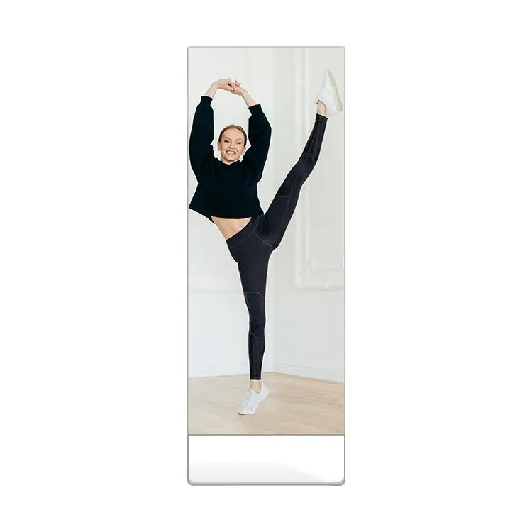43 inch capacitive touch magic exercise mirror gym interactive health full body sport gym exercise workout poster magic mirror