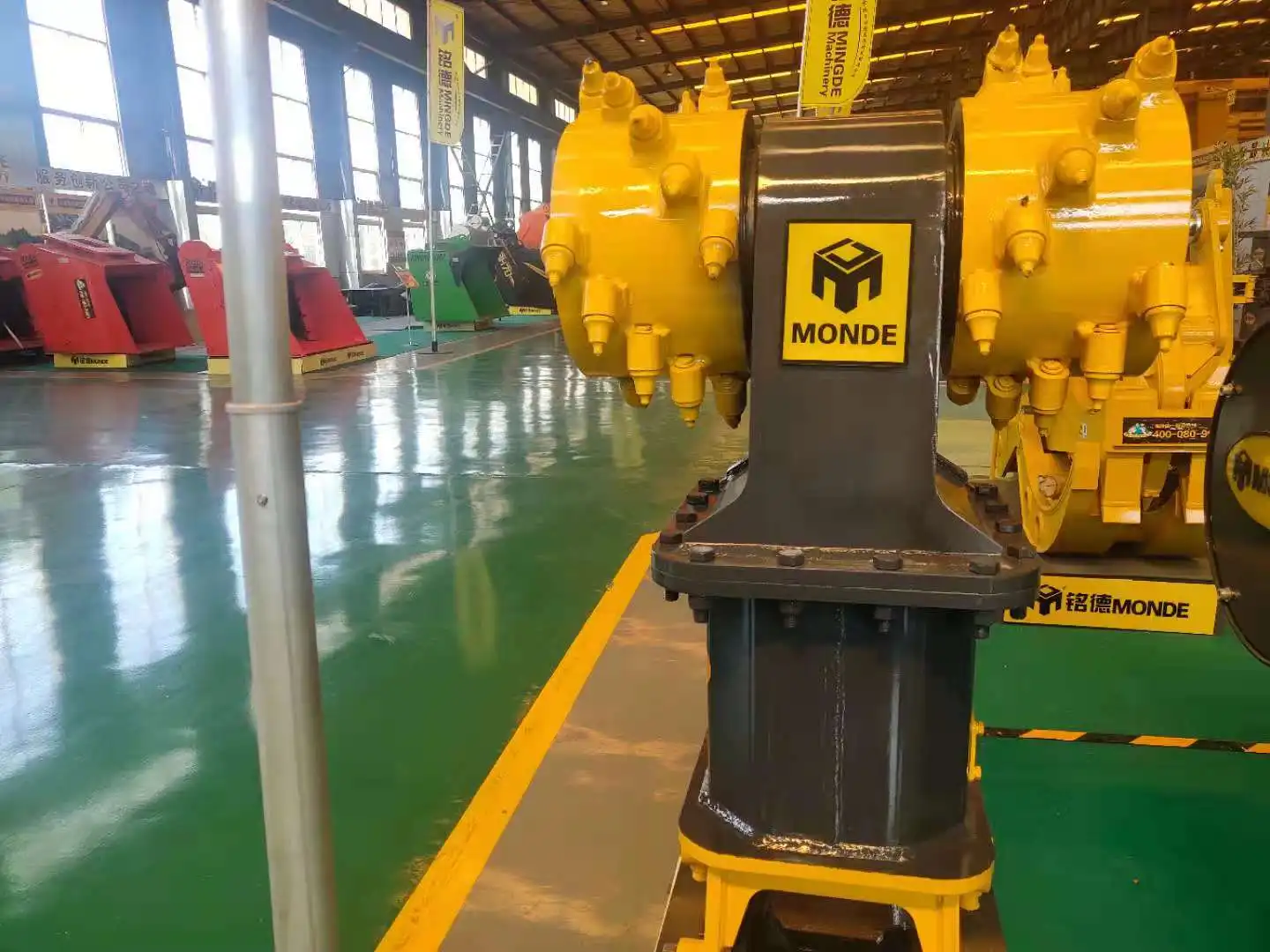 MONDE drum cutter CAT320 excavator attachment rock milling cutter