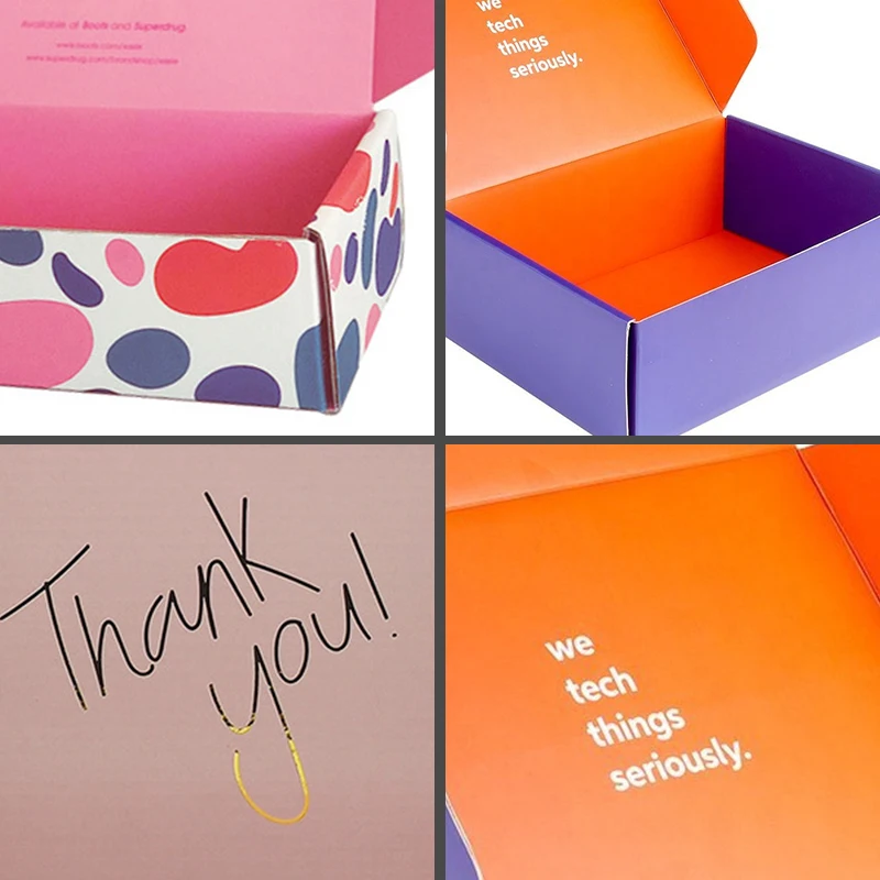 Jialan Wholesale custom printed unique corrugated shipping boxes custom logo cardboard mailer box