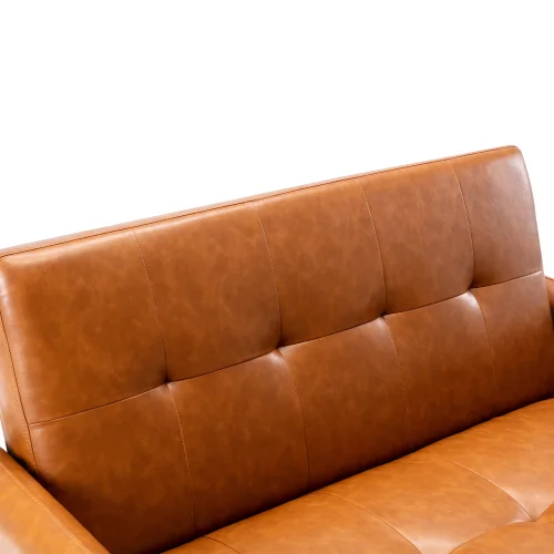 modern living room leather sofa bed for sleeping Italian sleeping multi-function folding sofa bed from Shenzhen sofa factory