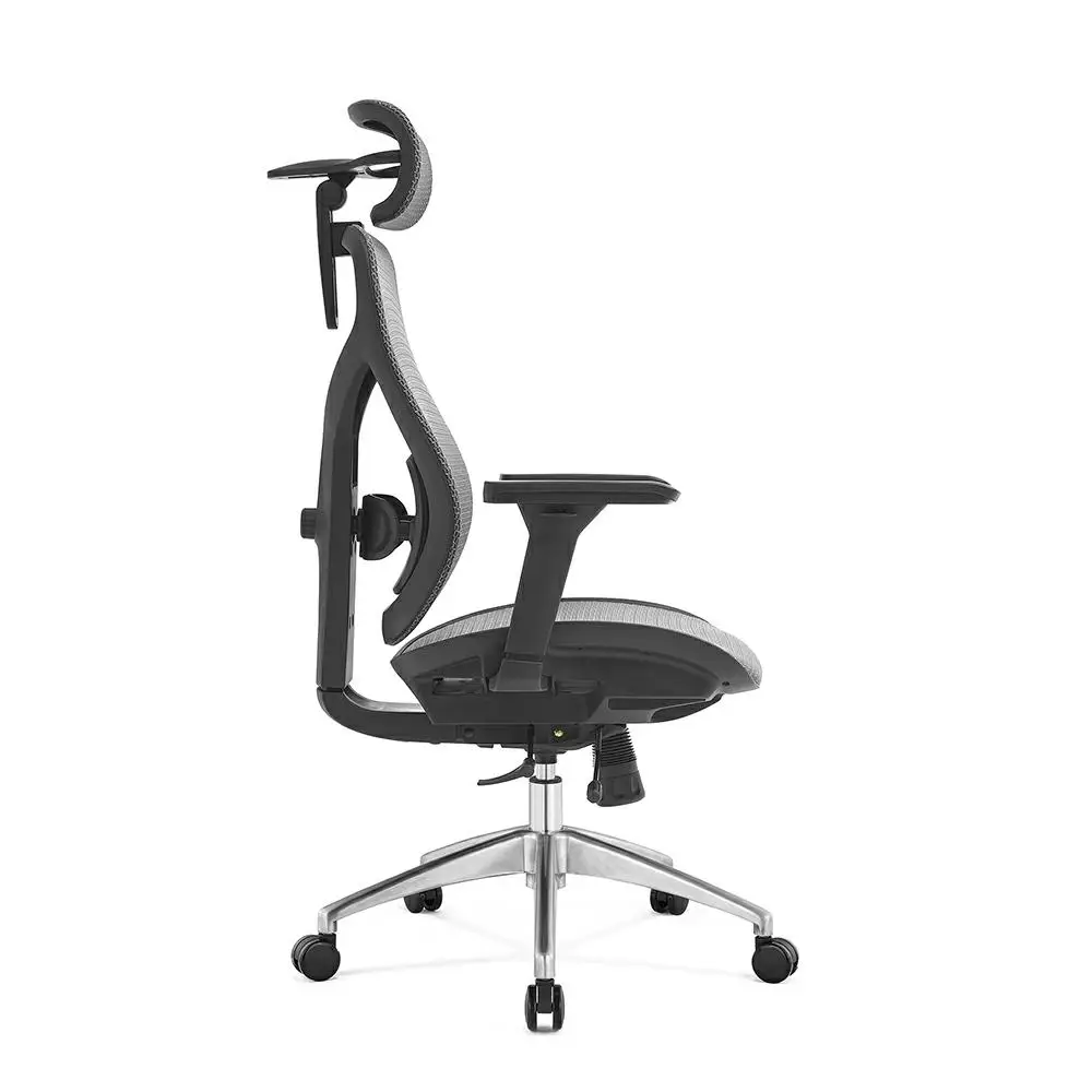 High back mesh ergonomic office revolving chair for manager and staff executive luxury