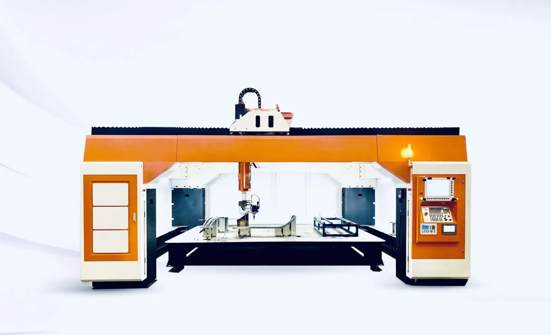 3D 5 Axis Fiber Laser auto Parts Cutting Machine