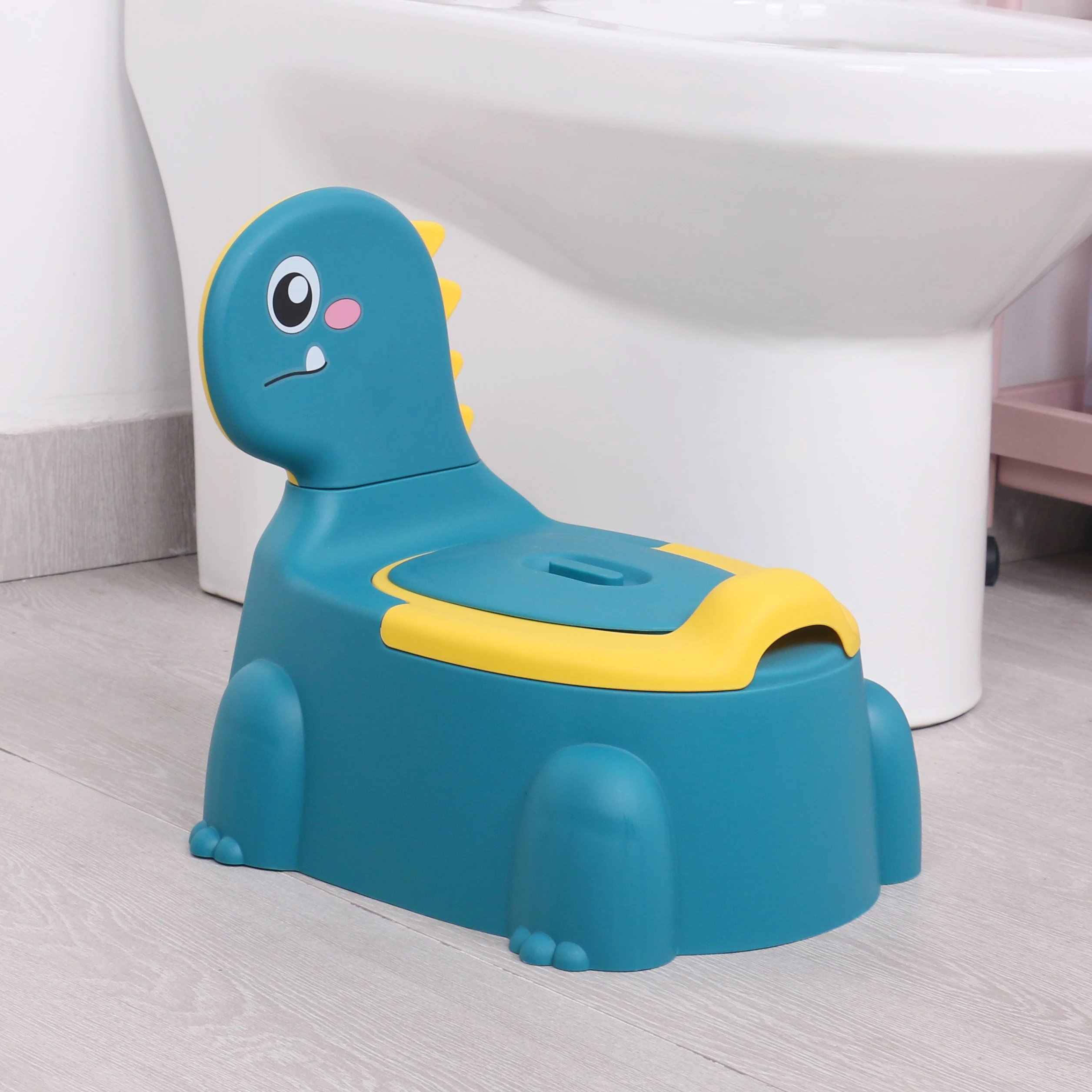 Новое поступление 2022, детское мультяшное сиденье для горшка, портативное детское тренировочное сиденье для унитаза, экологичное детское кресло для горшка, Туалет