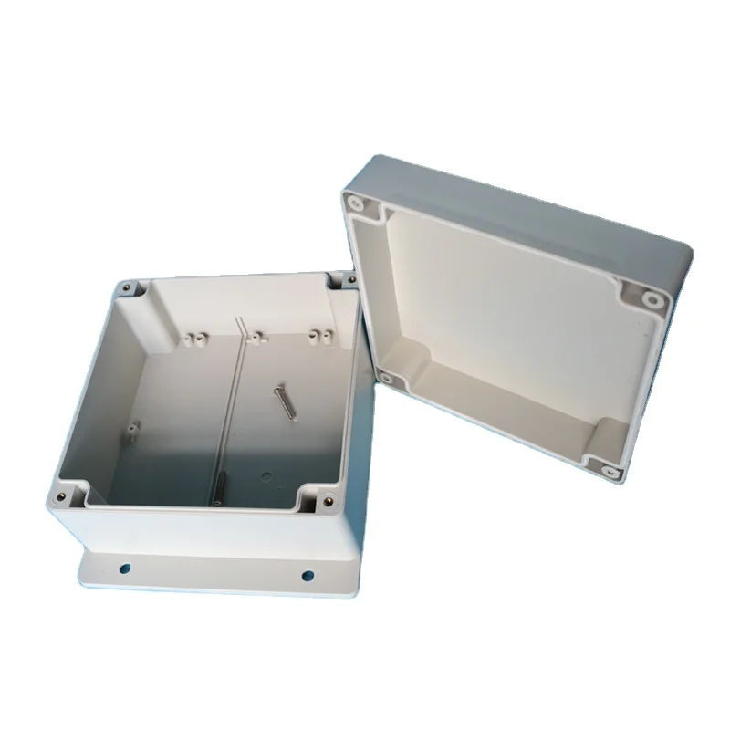 ABS Plastic Battery Enclosure IP65,Electronic Outdoor Project Enclosure Waterproof  Box with flanges