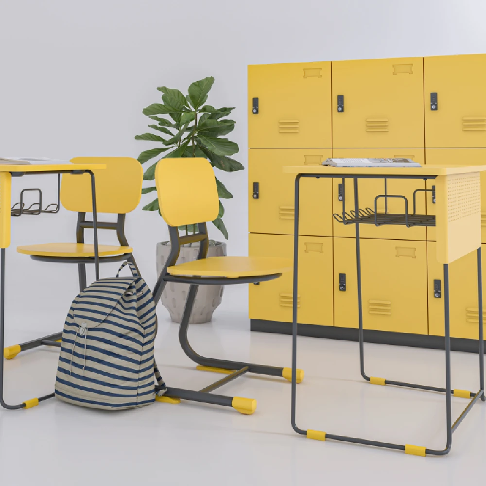 Huihong primary kid modern school classroom furniture cheap used study equipment student table desk and chairs set for sale