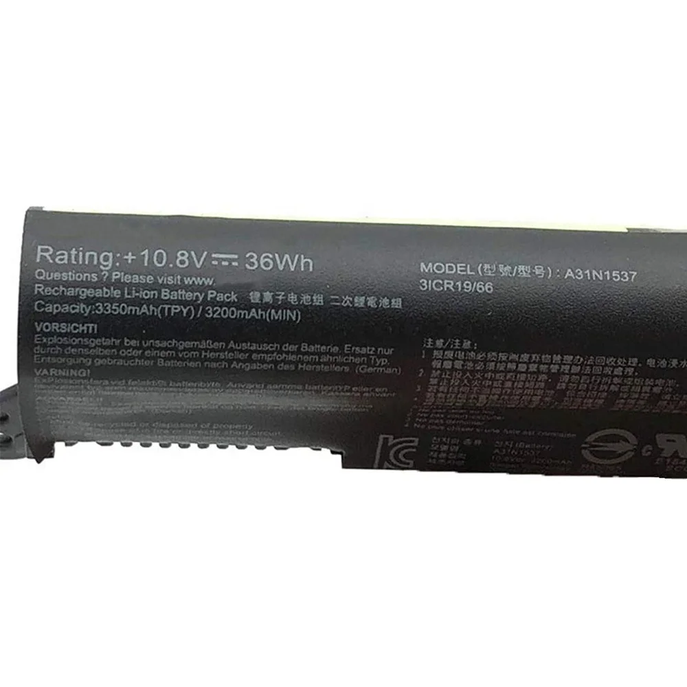 
BK-Dbest A31N1537 A31N1601 Laptop Battery For ASUS VivoBook X441SA X441SC X441UA X541U R541UA X541S 0B110-00440000 3ICR19/ 