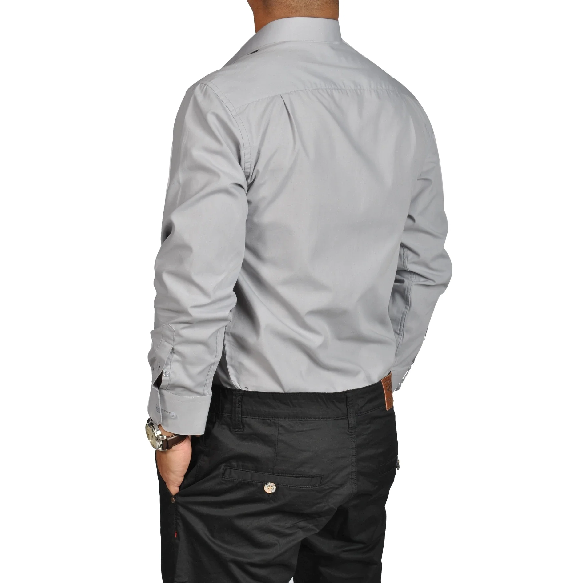 Factory price wholesale custom size long sleeve business men shirts