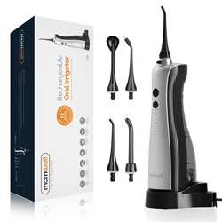 Mornwell 150ml Oral Care Appliances Portable Cordless Oral Irrigator Waterflosser Water Flosser