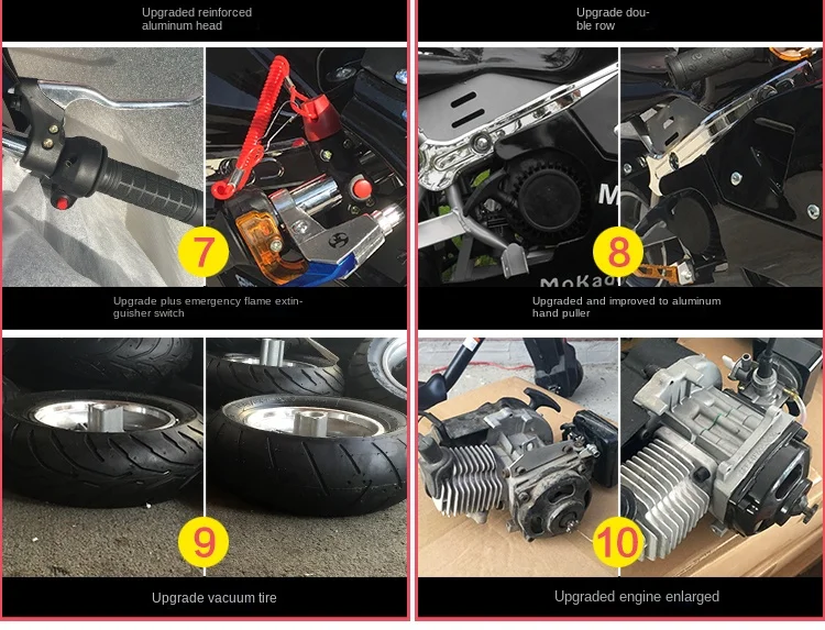 High Quality Motorcycles Self-Balancing Electric Scooters Racing Moto Zuumav