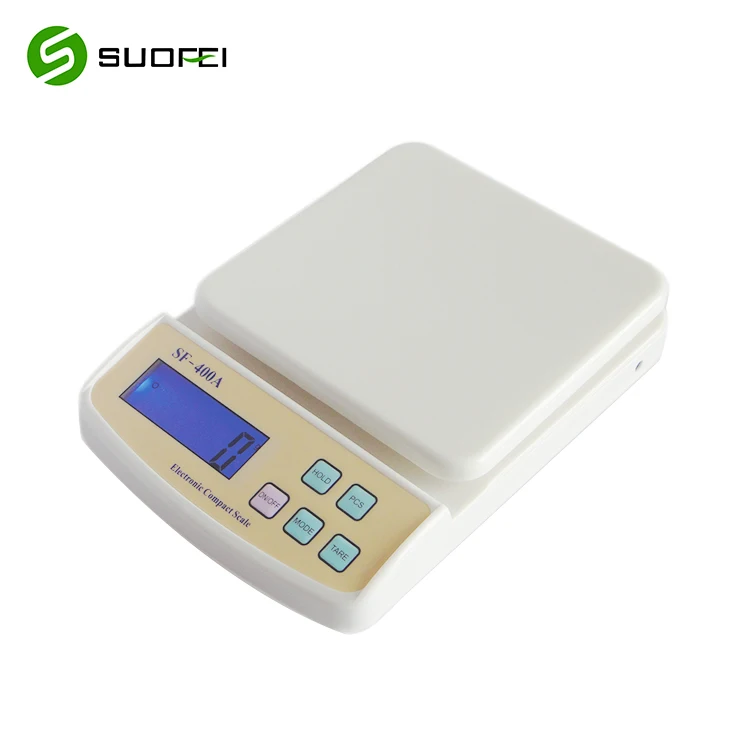 sf400a 22lb/10kg Digital Electronic Kitchen Scale Meat Diet Food Postal Weight Balance