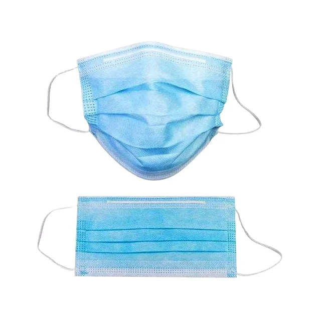 Disposable 3ply BFE99 PFE99 medical masks with ear loops with EN14683 type IIR Face Mask