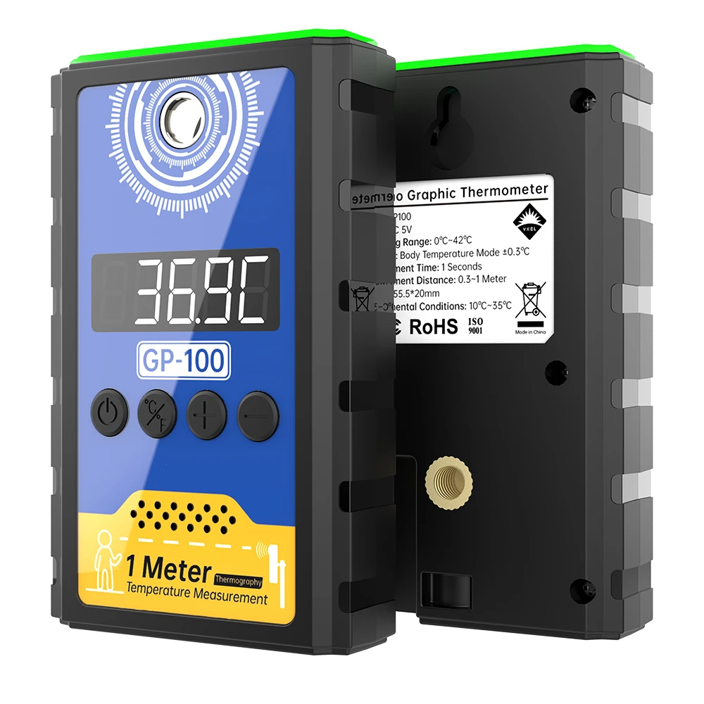 GP100 - 1 Meter Long Distance Thermal Imaging Sensor Thermometer WIFI Remote Data Collection Measuring Instrument with Platform