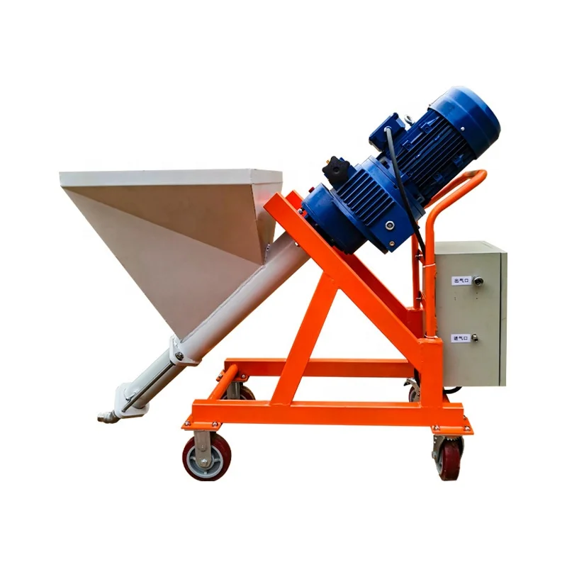 Concrete Mortar Spraying Machine Multi-functional Cement Mortar Sprayer With Concrete Mixer